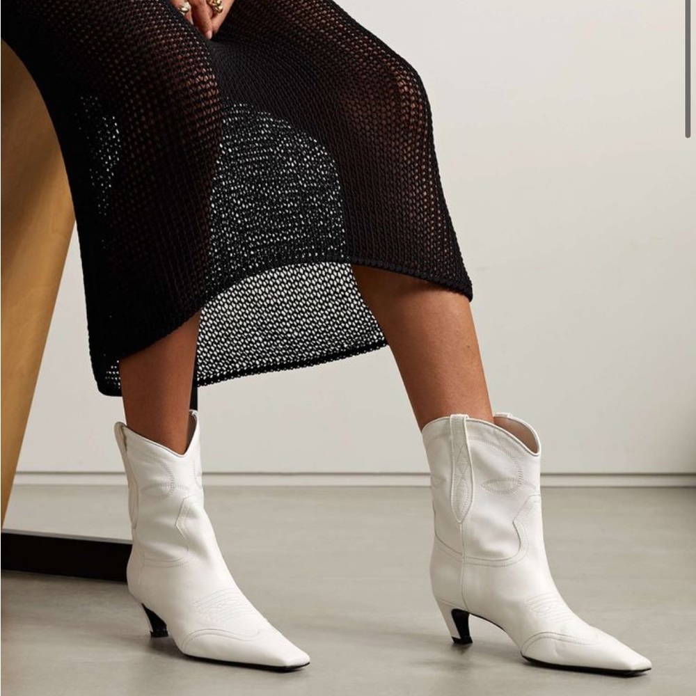 Khaite Dallas boots in White 38.5 8.5